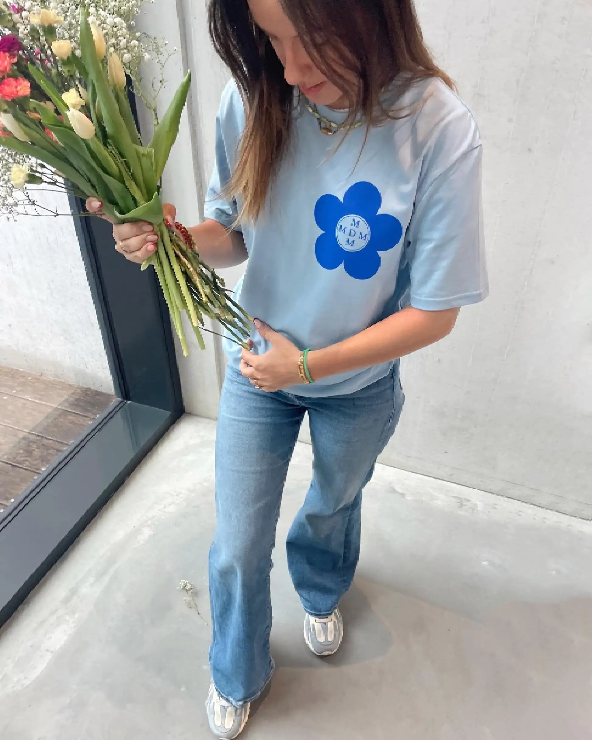Maison de Monaco Mdm T Shirt Bleu (2)