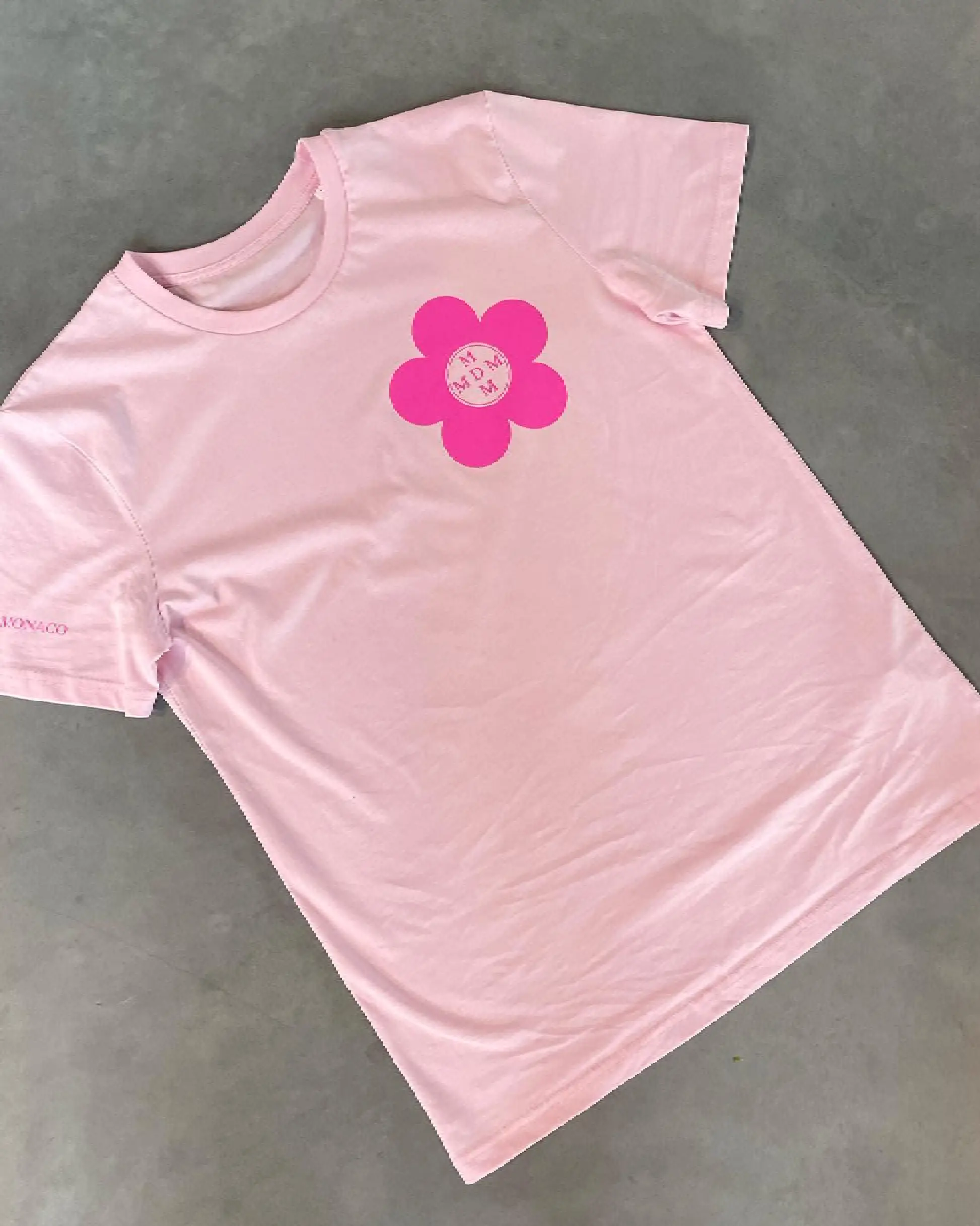 Maison de Monaco Mdm T Shirt Rose (1)