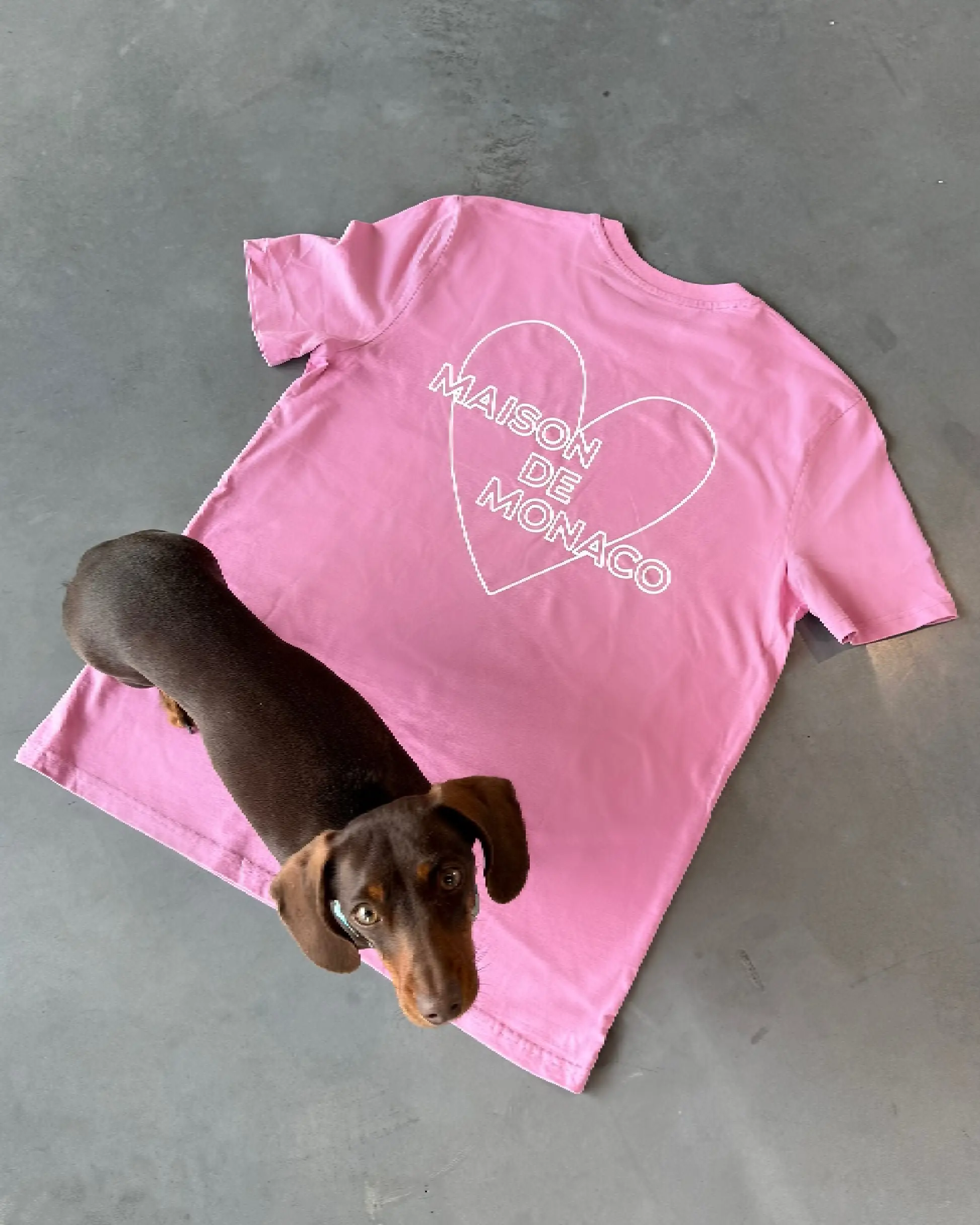 Maison de Monaco Mdm T Shirt Rose (2)