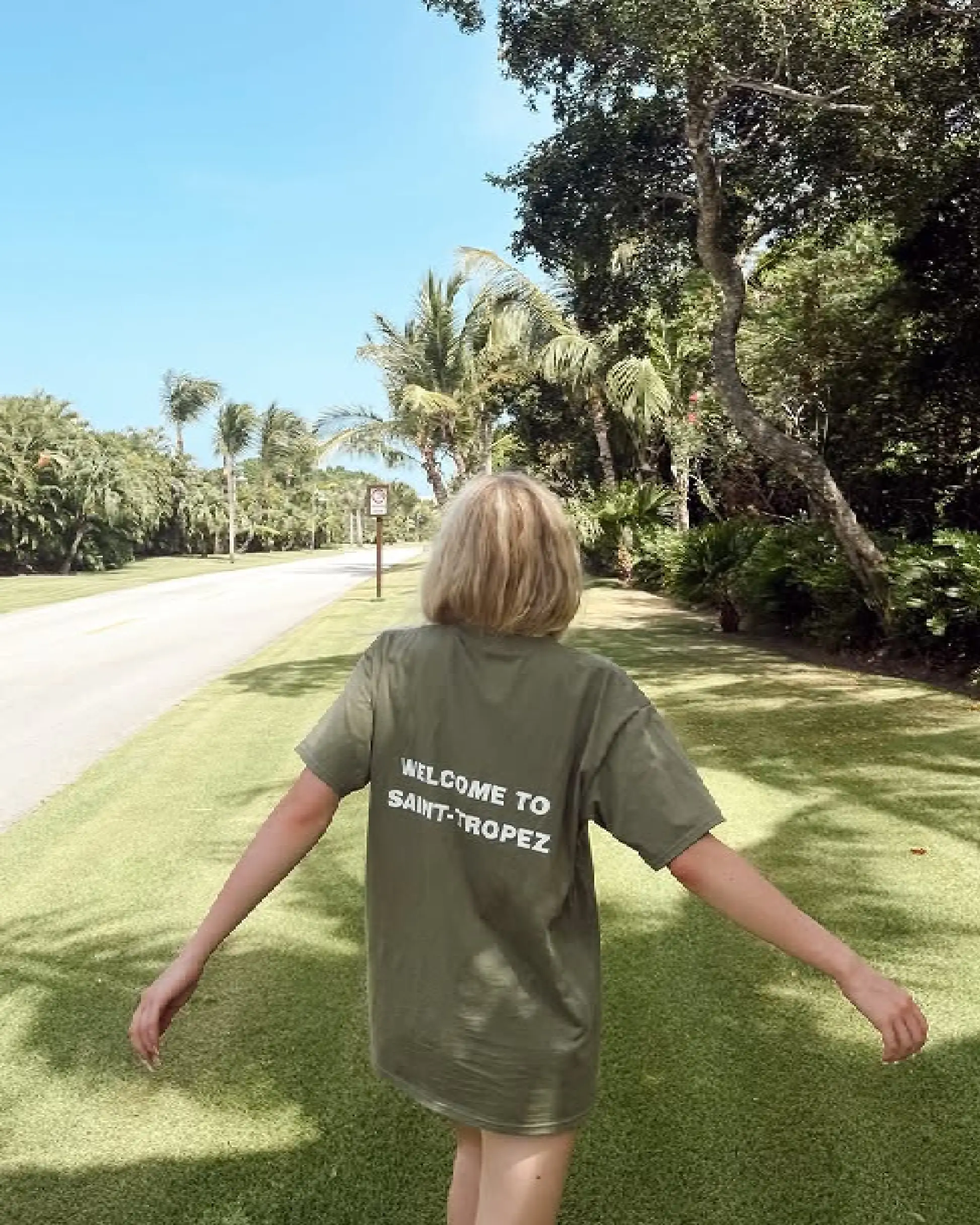 Maison de Monaco Saint Tropez T Shirt Vert (2)
