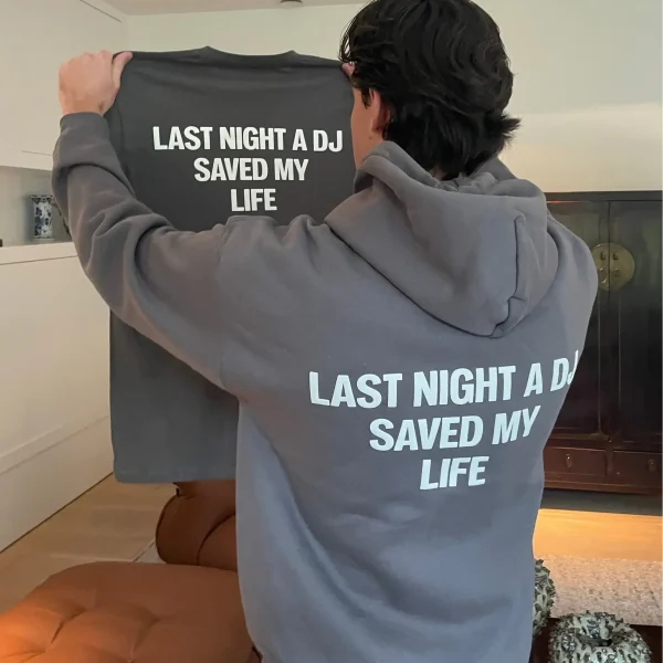 Maison de Monaco The DJ hoodie (1)