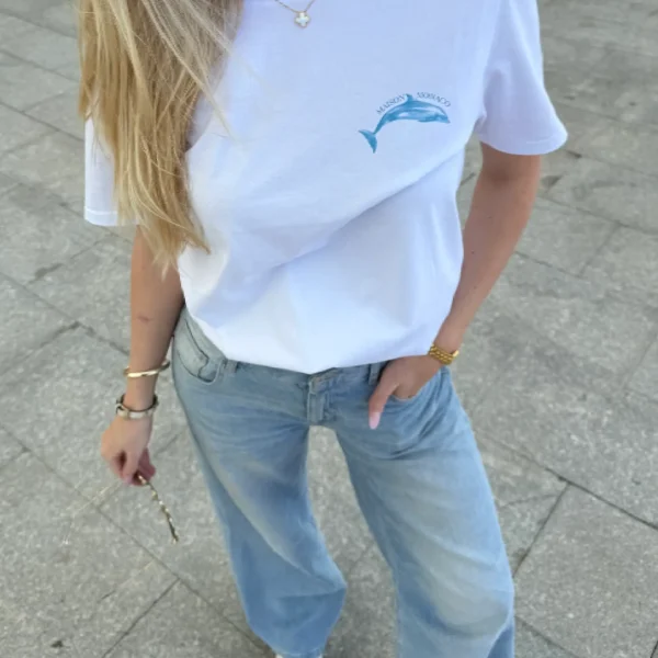 Maison de Monaco​ The Dolphin T Shirt (1)