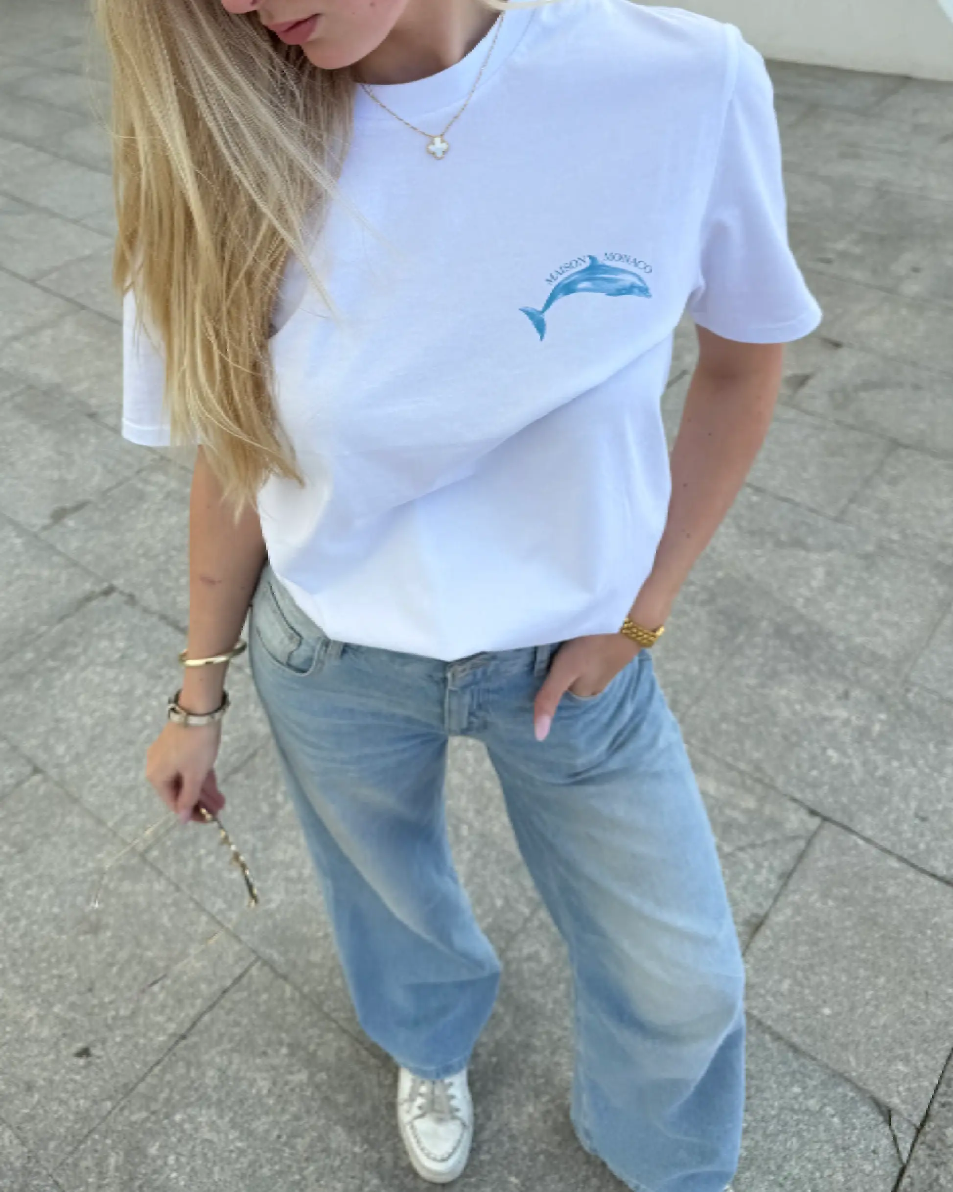 Maison de Monaco​ The Dolphin T Shirt (1)