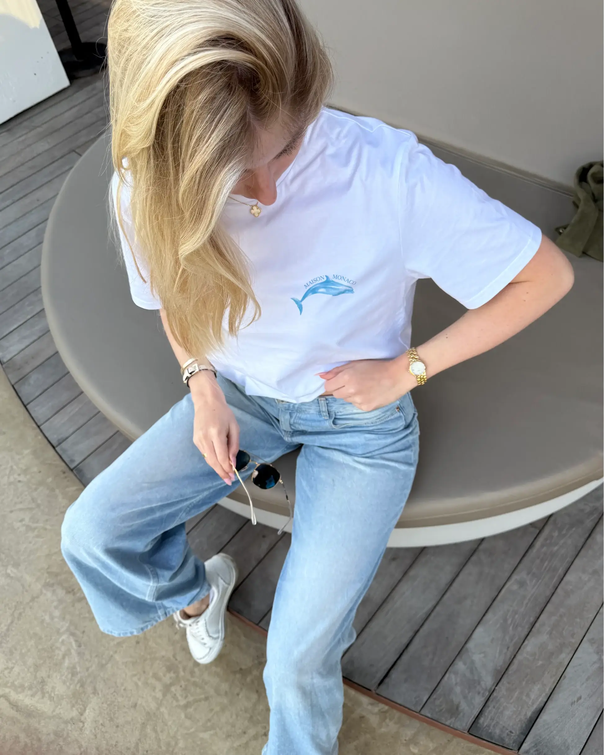 Maison de Monaco​ The Dolphin T Shirt (4)