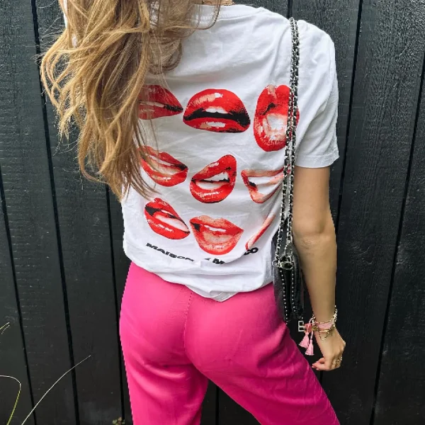 Maison de Monaco​ The Lucky Lips T Shirt (1)