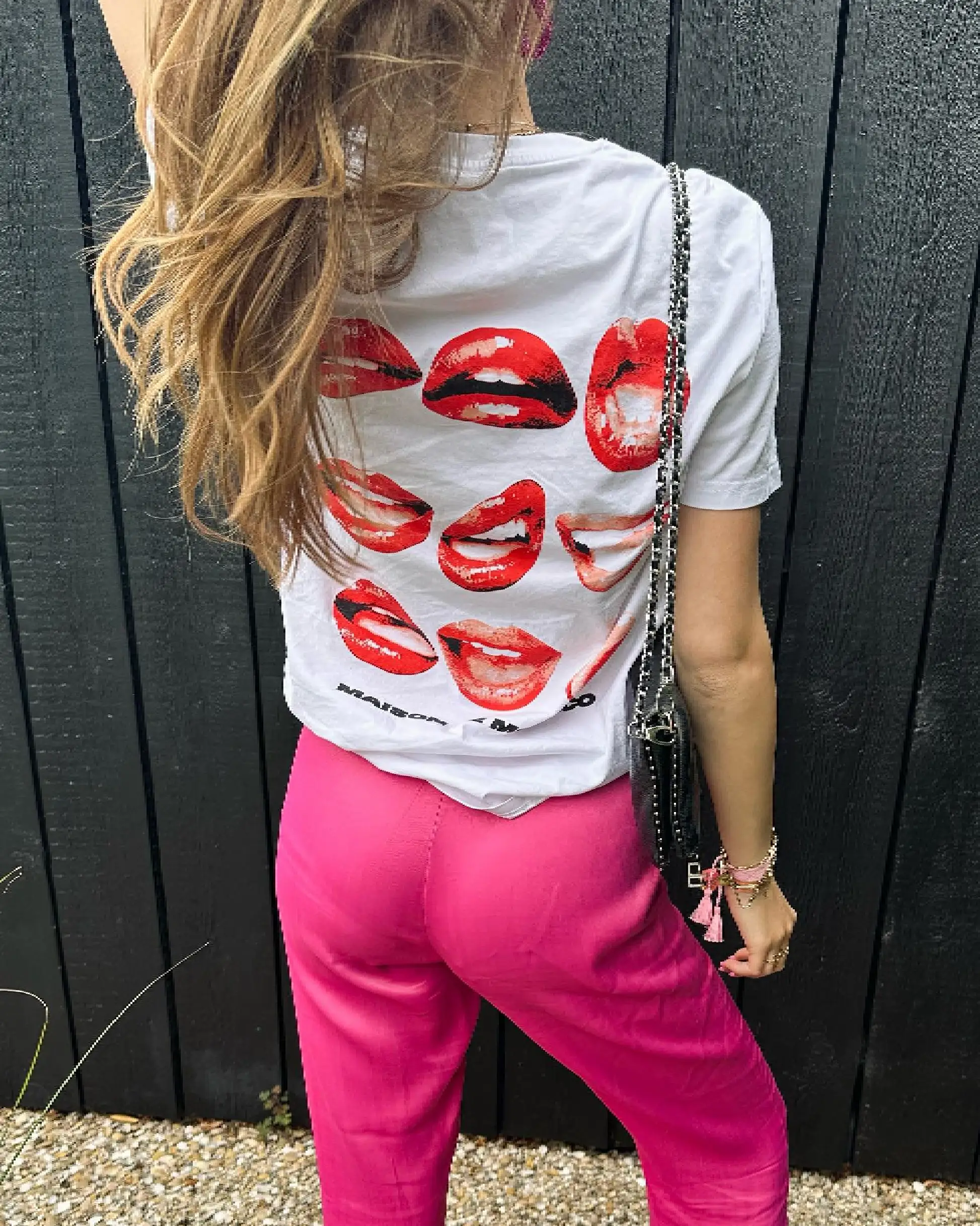 Maison de Monaco​ The Lucky Lips T Shirt (1)