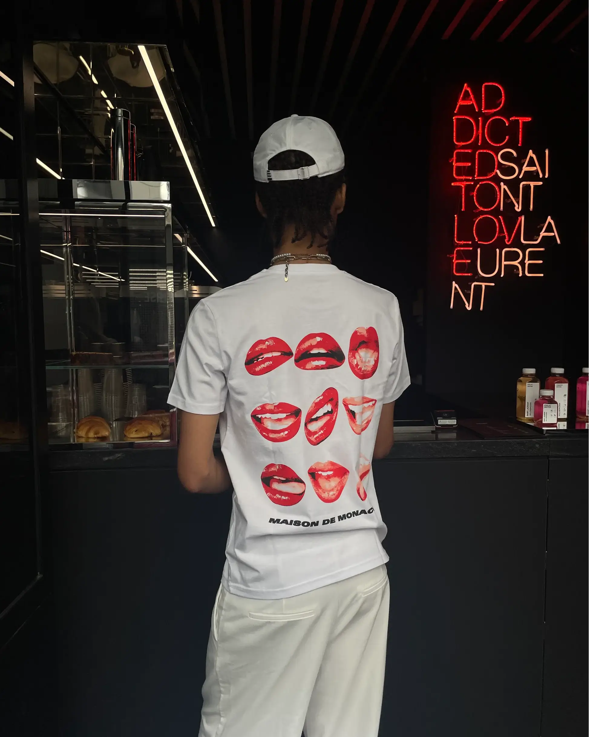Maison de Monaco​ The Lucky Lips T Shirt (6)