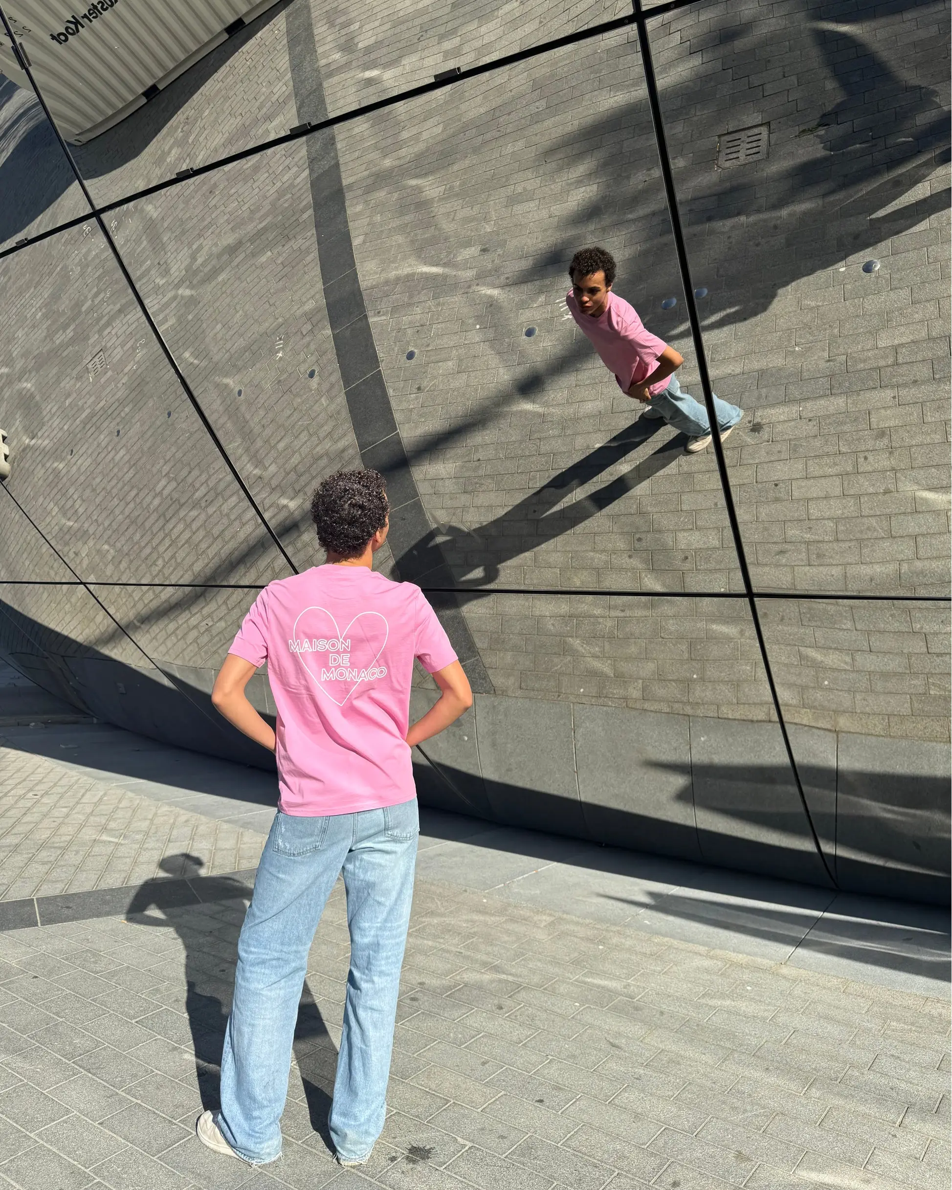 Maison de Monaco​ The Pink Amore T Shirt (3)