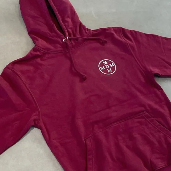 See You in Hoodie Dark Red (3)
