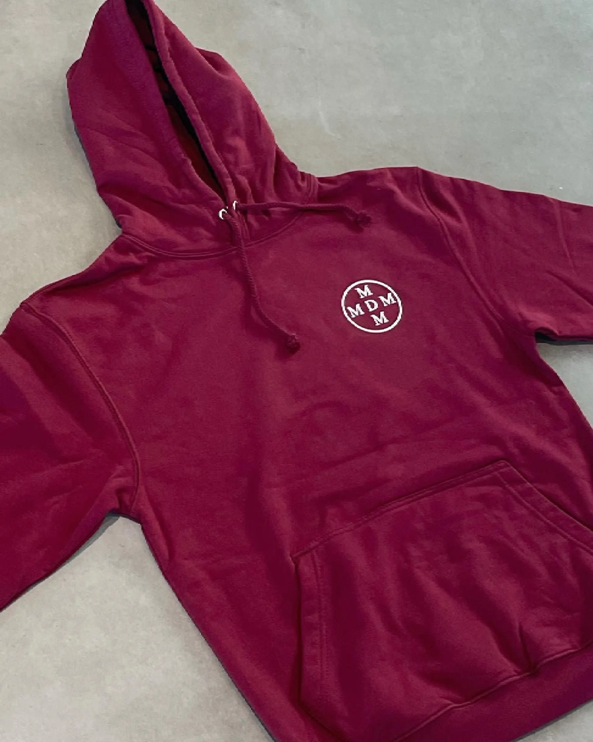 See You in Hoodie Dark Red (3)