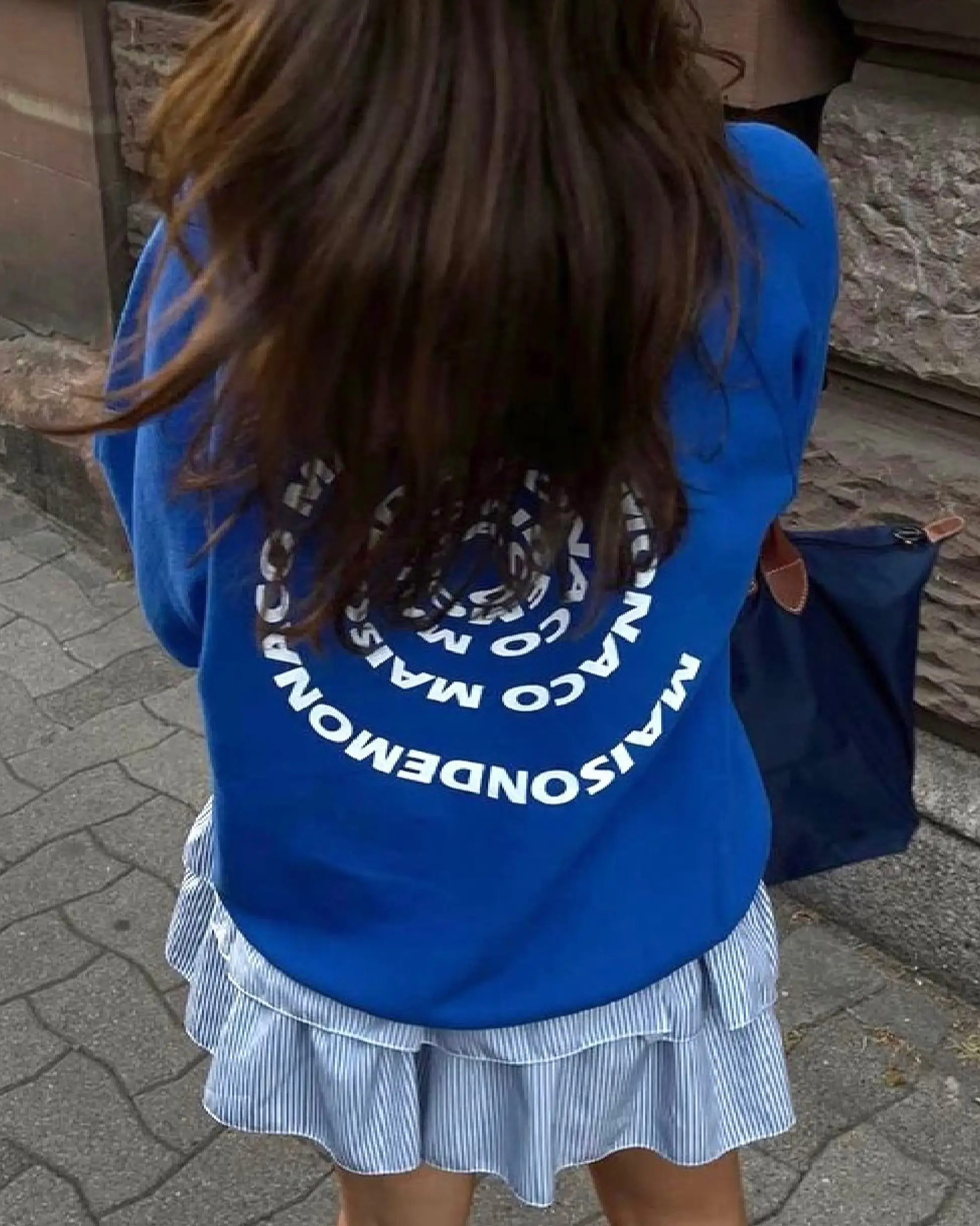 Sweat Maison de Monaco Bleu (2)