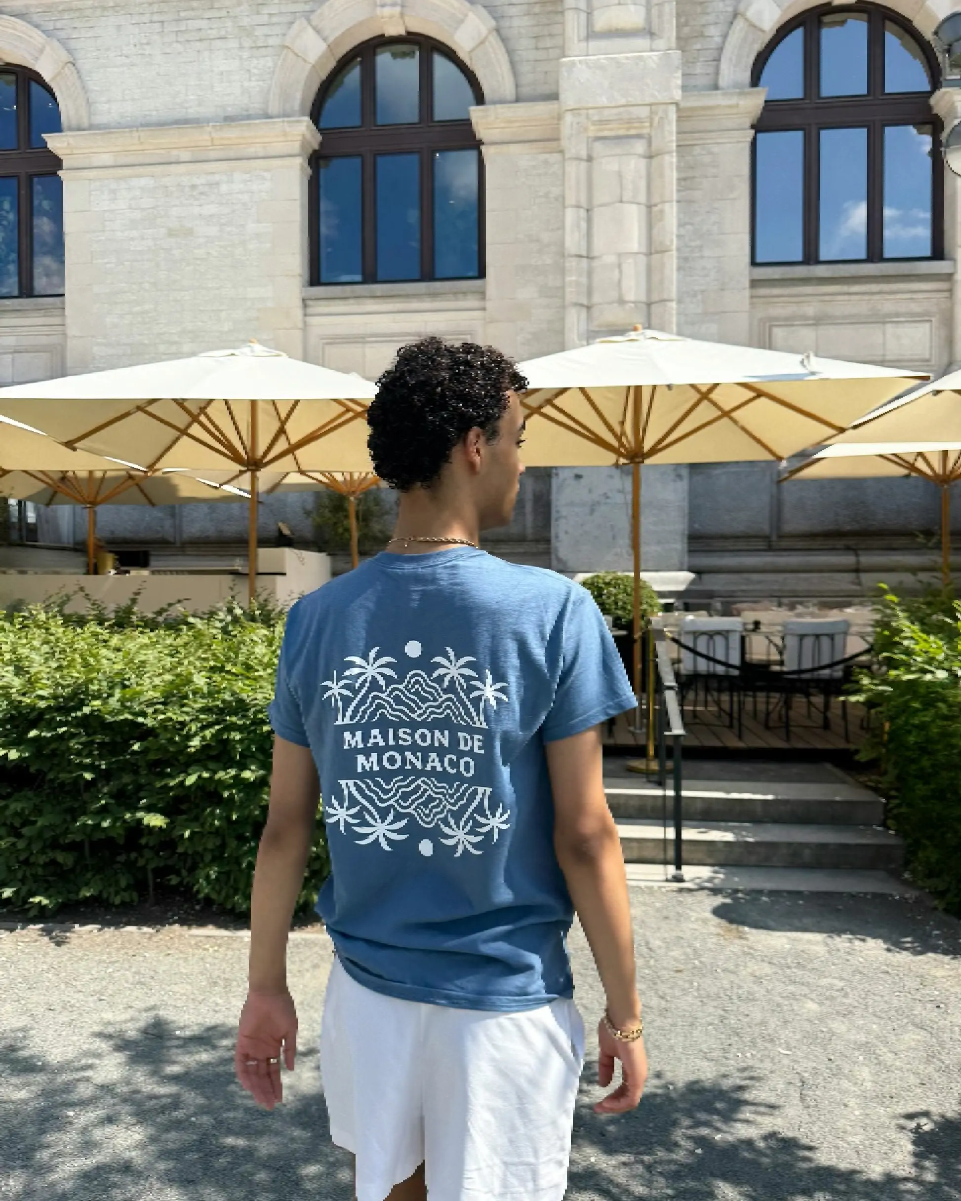 The “See You in Monaco” T Shirt Bleu (2)