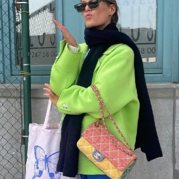 Veste Maison de Monaco Vert Clair